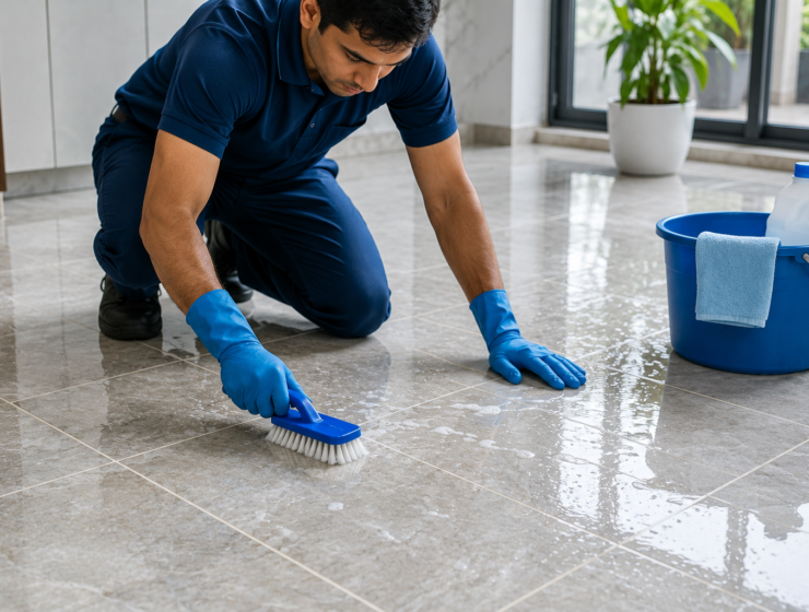 tiles cleaning